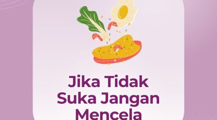 Jika Tidak Suka Janganlah Mencela